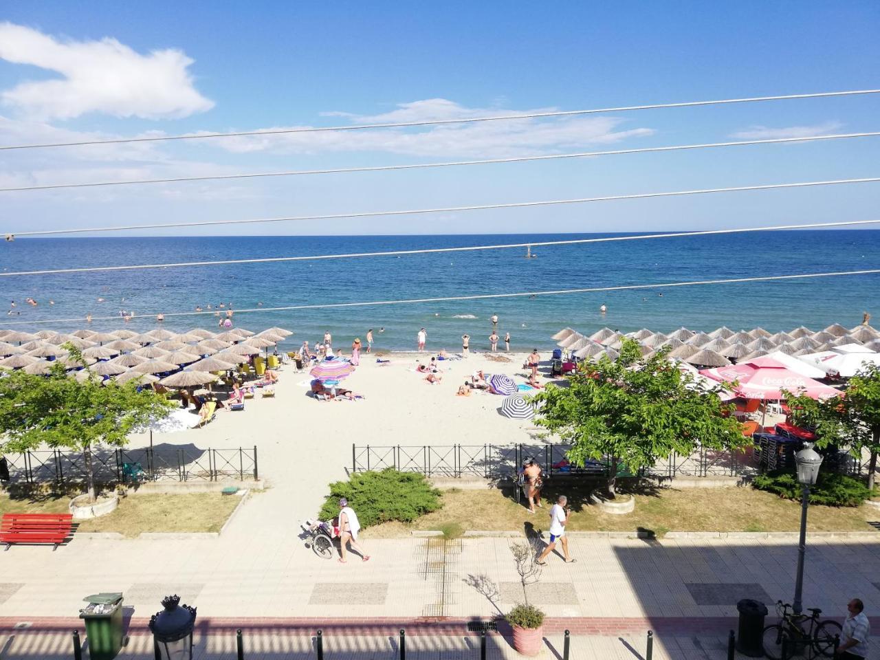 Sea Side Villa Economou ปาราเลียกาเตอรีนิส ภายนอก รูปภาพ