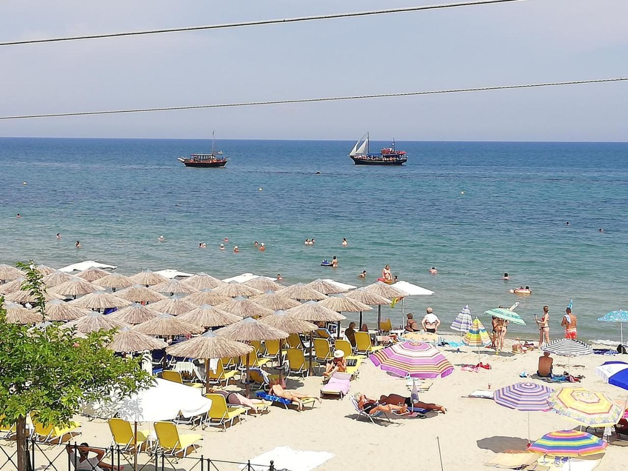 Sea Side Villa Economou ปาราเลียกาเตอรีนิส ภายนอก รูปภาพ