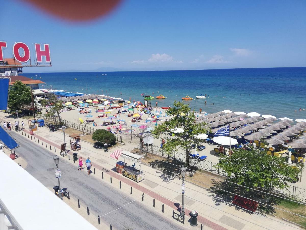 Sea Side Villa Economou ปาราเลียกาเตอรีนิส ภายนอก รูปภาพ